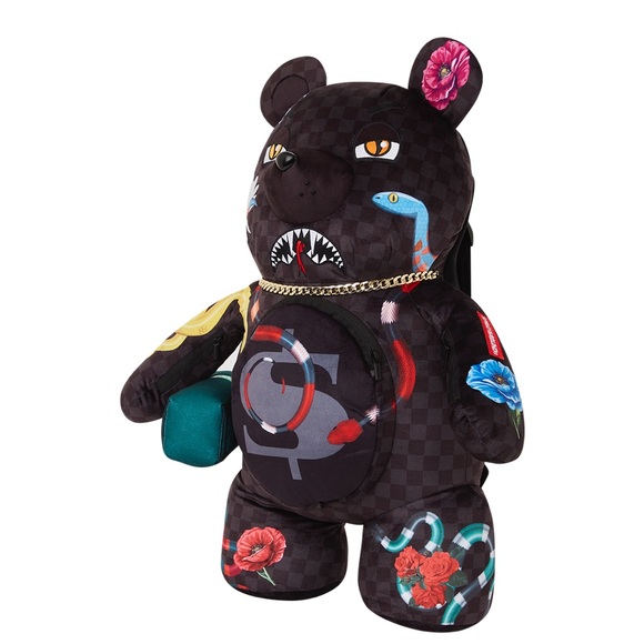 Sprayground JARDIN D'EDEN MONEYBEAR TEDDYBEAR BACKPACK - Picture 2 of 5